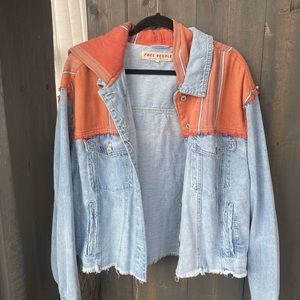 Free People Denim Jacket - size large